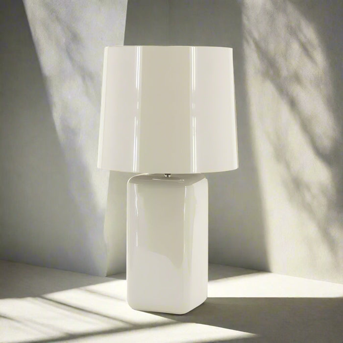 Lampa stołowa Dixon | Taupe z metalem
