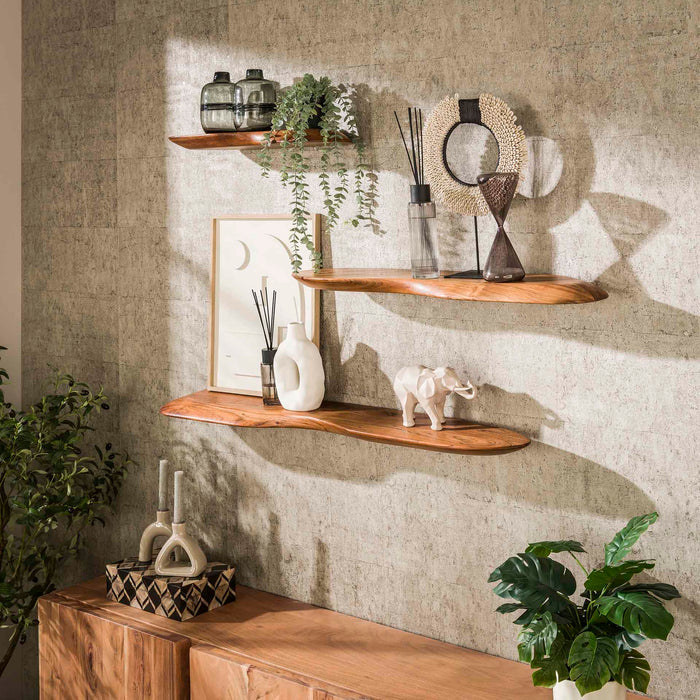 Organiczna półka na ścianę 120cm