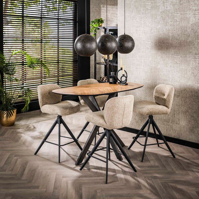 Elize Bar Table | 140 cm | Teak Wood
