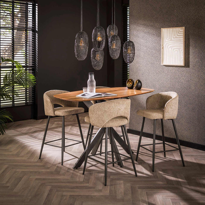Bar Table Arhus | Natural Acacia Wood