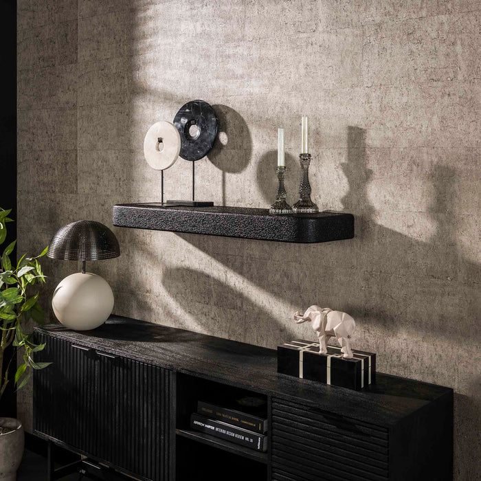 Wandplanka 200 cm | Metaliczna