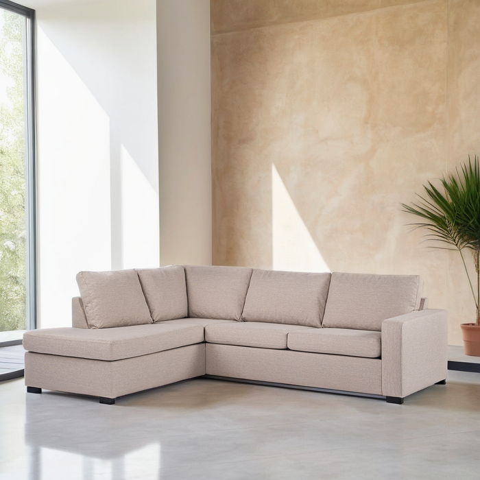 Sofa narożne Vera | Beżowy Inari