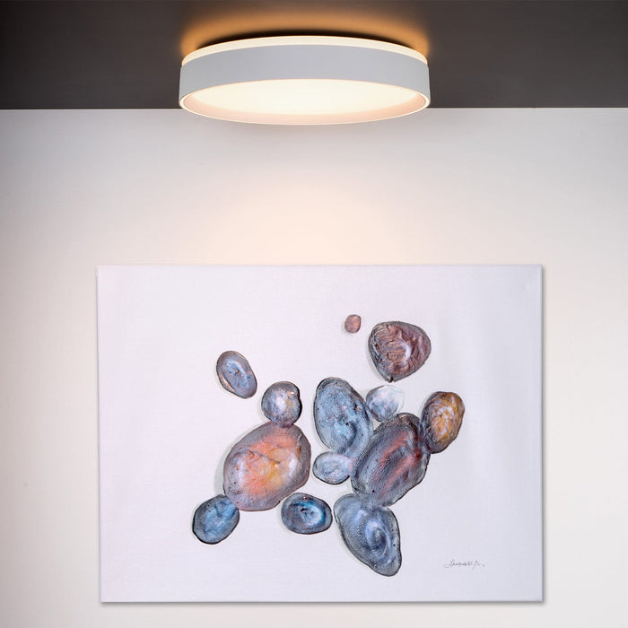 Plafoniéra Nuria | Ø 40 cm | Biała