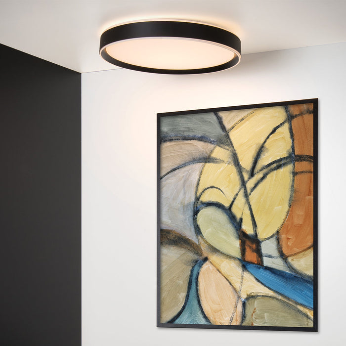 Plafoniéra Nuria | Ø 50 cm | Czarna