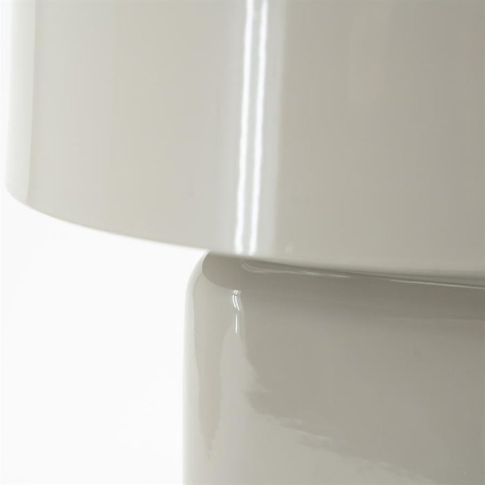 Lampa stołowa Dixon | Taupe z metalem